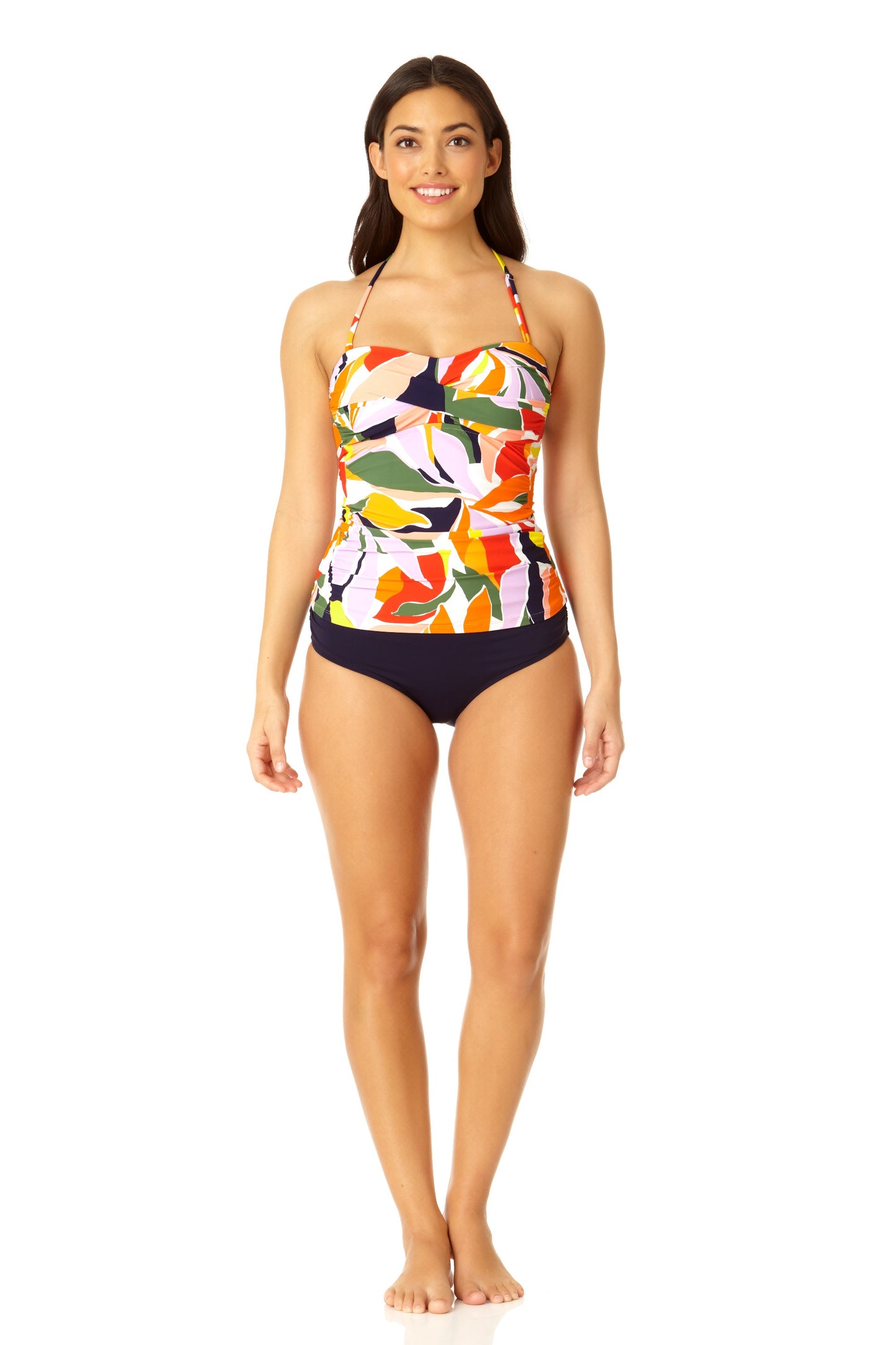 Anne Cole - Women's Twist Front Bandeaukini Swim Top