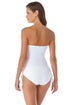 Women's Live in Color Twist Front Bandeaukini Swim Top