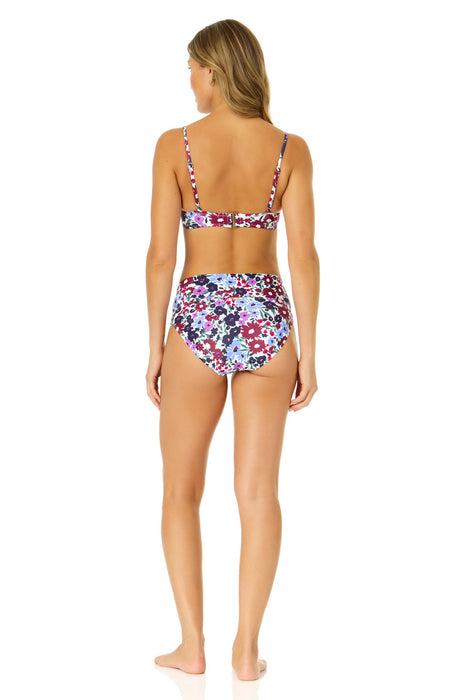 Women's Meadow Bouquet V Wire Underwire Bikini Swim Top