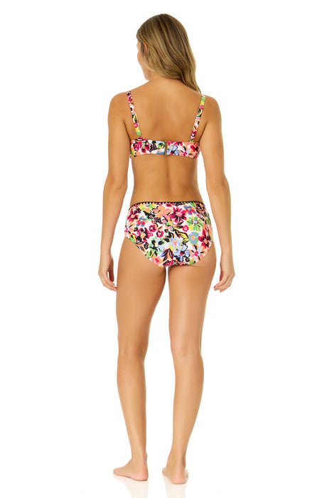 Women's Sun Blossom Surplice Underwire Bikini Top