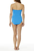 Anne Cole - Bandeau Shirred One Piece Swimsuit