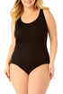 Catalina Plus - Size Ribbed Maillot One Piece