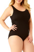 Catalina Plus - Size Ribbed Maillot One Piece