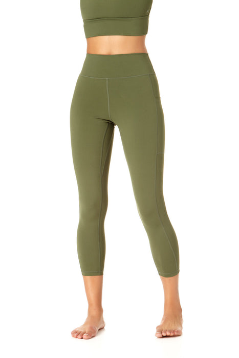 Anne Cole Active - Women's High Waist 7/8 Legging
