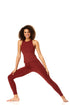 Anne Cole Active - Women's High Neck Racer Back Tank Top