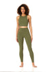 Anne Cole Active - Women's High Neck Crop Top