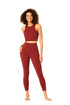 Anne Cole Active - Women's High Neck Crop Top