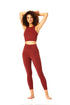 Anne Cole Active - Women's High Neck Crop Top