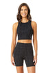 Anne Cole Active - Women's High Neck Crop Top