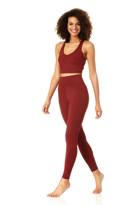 Anne Cole Active - V Neck Crop Top