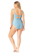 Anne Cole Plus - Scoop Neck Shirred One Piece Swimsuit
