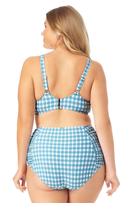 Anne Cole Plus - Retro Underwire Bikini Swim Top