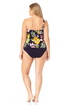 Anne Cole Plus - Assymetrical Ring Bandeau Tankini Swim Top
