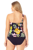 Anne Cole Plus - Assymetrical Ring Bandeau Tankini Swim Top