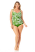 Anne Cole Plus - Twist Front Bandeaukini Swim Top