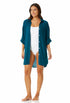Anne Cole - Women's Button Down Shirt Swimsuit Cover Up