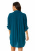 Anne Cole - Women's Button Down Shirt Swimsuit Cover Up