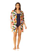Anne Cole - Women's Button Down Shirt Swimsuit Cover Up