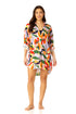 Anne Cole - Women's Button Down Shirt Swimsuit Cover Up