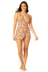 Anne Cole - Women's Swim Dress With Skirted Bottom