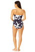 Anne Cole - Women's Twist Front Shirred One Piece Swimsuit