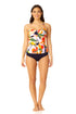 Anne Cole - Women's Twist Front Bandeaukini Swim Top
