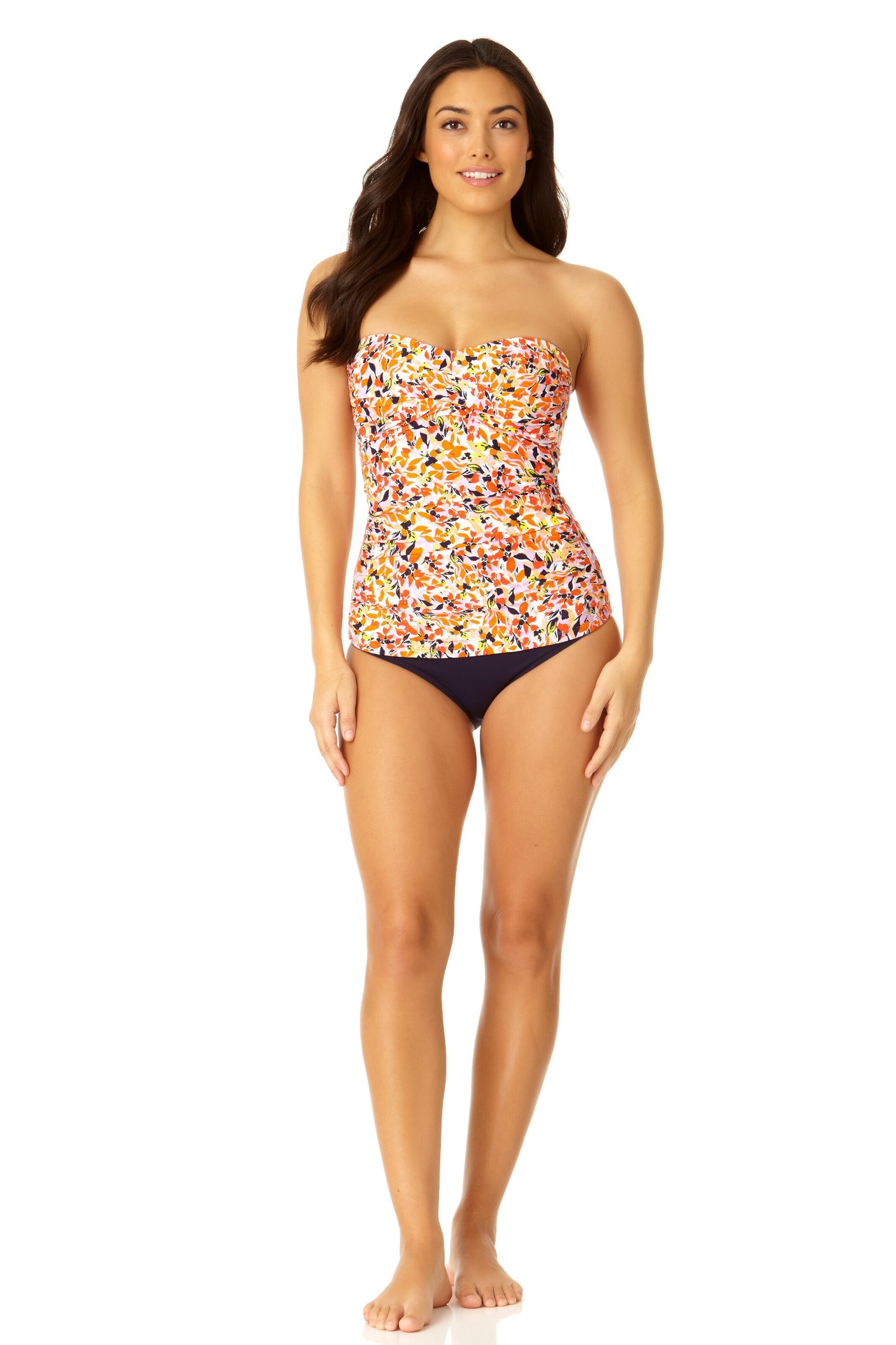Anne Cole - Women's Twist Front Bandeaukini Swim Top