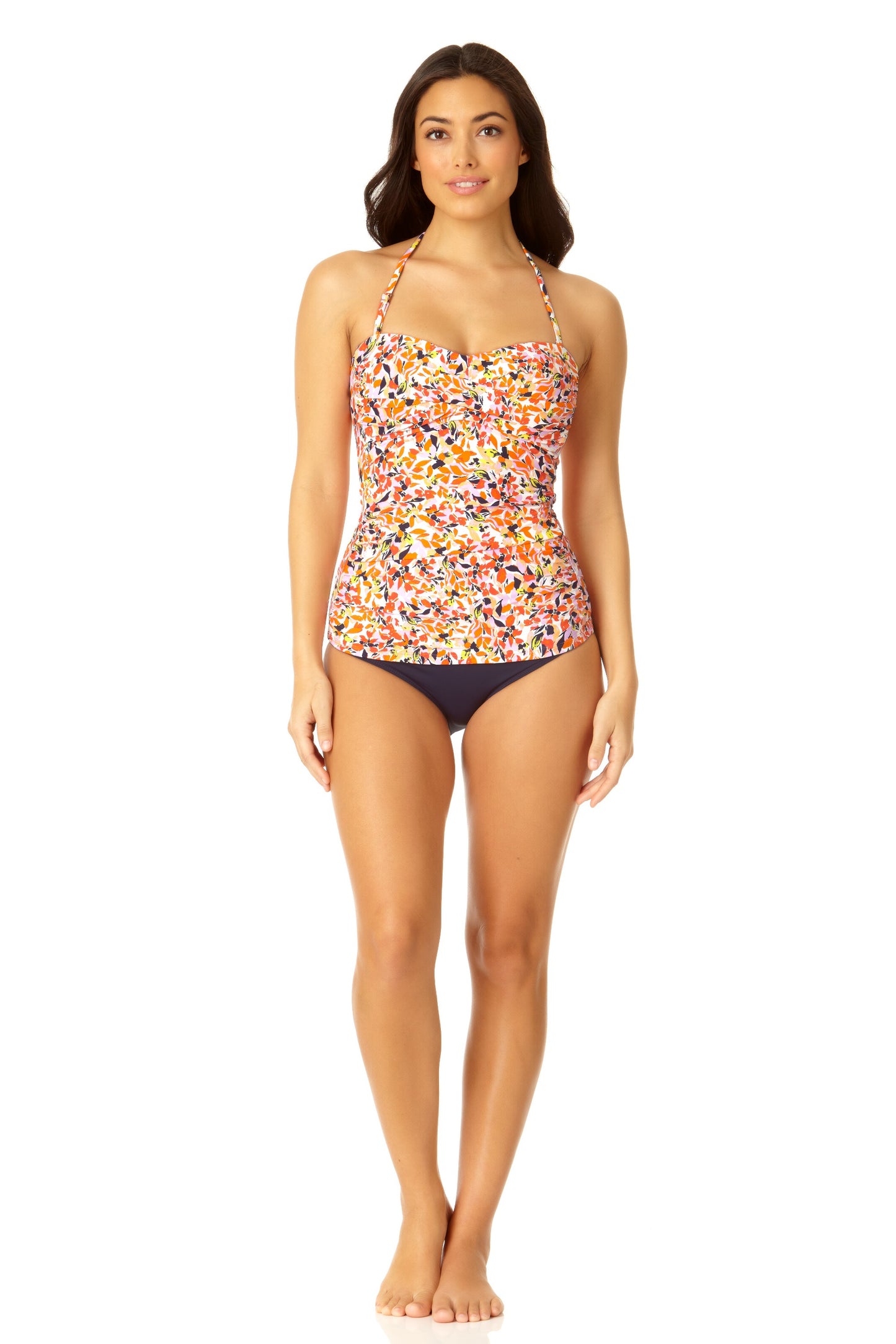 Anne Cole - Women's Twist Front Bandeaukini Swim Top