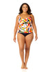 Anne Cole Plus - Women's Twist Front Underwire Tankini Swim Top