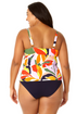 Anne Cole Plus - Women's Twist Front Underwire Tankini Swim Top