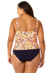 Anne Cole Plus - Women's Retro Twist Front Underwire Tankini Swim Top