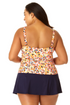 Anne Cole Plus - Women's Retro Twist Front Underwire Tankini Swim Top