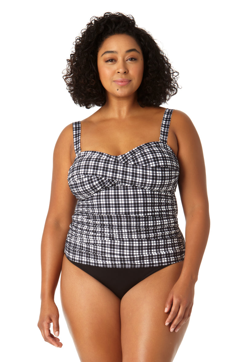 Anne cole top plus swimwear