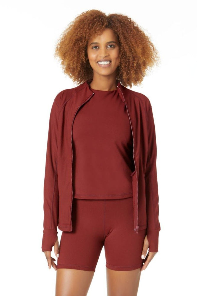 Anne Cole Active - Women's Warmup Jacket