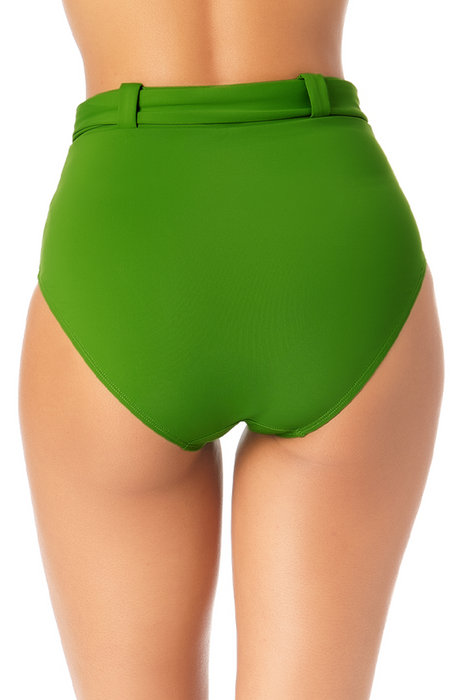 Anne Cole - Belted High Waist Swim Bottom