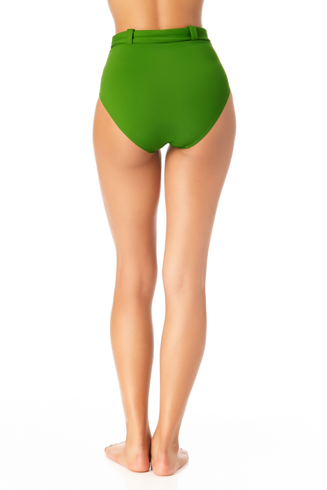 Anne Cole - Belted High Waist Swim Bottom