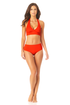 Anne Cole Women's Live in Color Halter Bikini Top