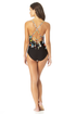 Anne Cole - Lace Up Classic Maillot One Piece Swimsuit