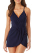 Anne Cole - Swim Dress With Skirted Bottom