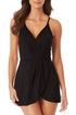 Anne Cole - Swim Dress With Skirted Bottom
