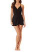 Anne Cole - Swim Dress With Skirted Bottom