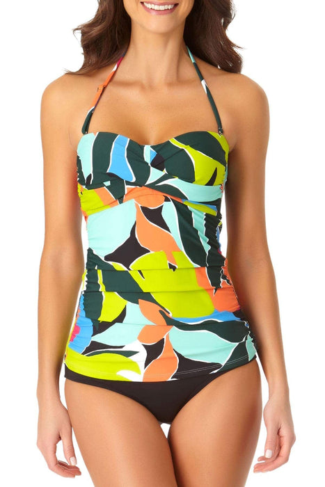 Anne Cole -  Twist Front Bandeaukini Swim Top