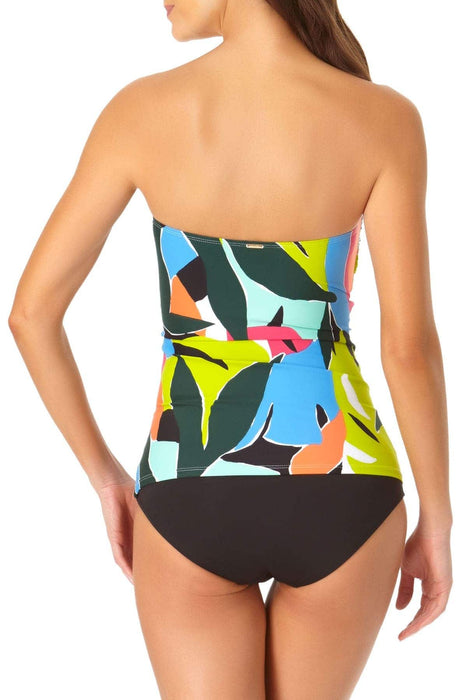 Anne Cole -  Twist Front Bandeaukini Swim Top