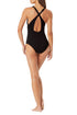 Anne Cole - V Neck Cross Back One Piece