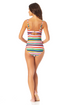 Anne Cole - Scoop Neck Shirred One Piece Swimsuit