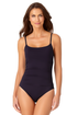 Anne Cole - Shirred Lingerie Maillot One Piece