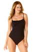 Anne Cole - Shirred Lingerie Maillot One Piece