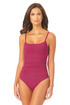 Anne Cole - Shirred Lingerie Maillot One Piece