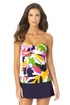 Anne Cole - Women's Twist Front Bandeaukini Swim Top