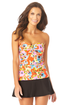Anne Cole - Women's Twist Front Bandeaukini Swim Top